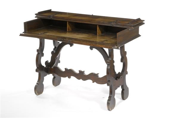 Appraisal: A SMALL WRITING DESK Baroque Tuscany or Emilia th th