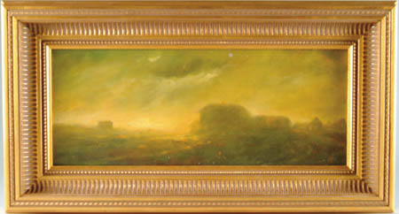 Appraisal: JAMES C MAGEE American - EVENING STORM Impressionistic oil on