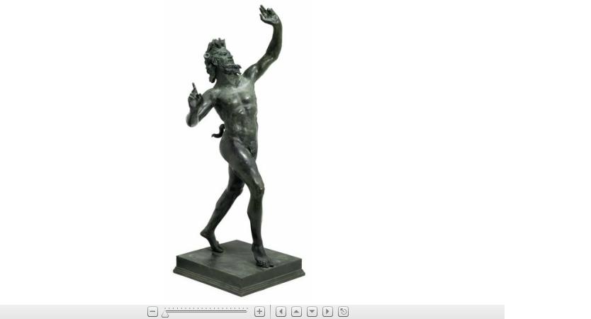 Appraisal: Italian bronze figure of 'The Dancing Faun' after the Antique