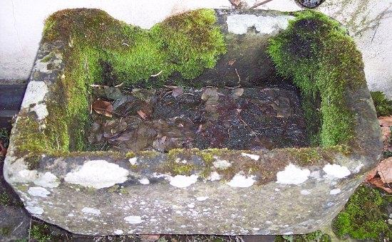 Appraisal: A stone trough of rectangular shape cm long