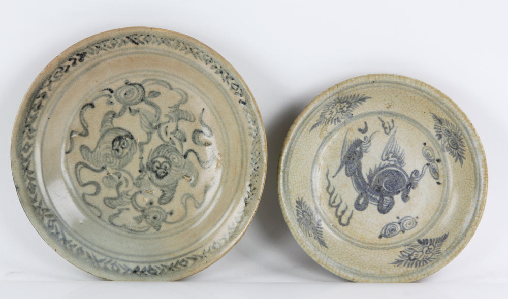 Appraisal: - Chinese Blue and White Dishes Blue and white dishes