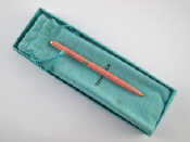 Appraisal: A lady's Tiffany silver ballpoint pen in pink enamel with