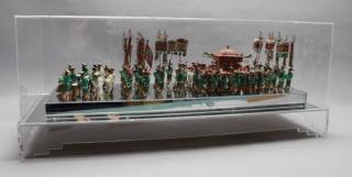 Appraisal: Early Chinese Wedding Processional in Custom Case Early Chinese Wedding