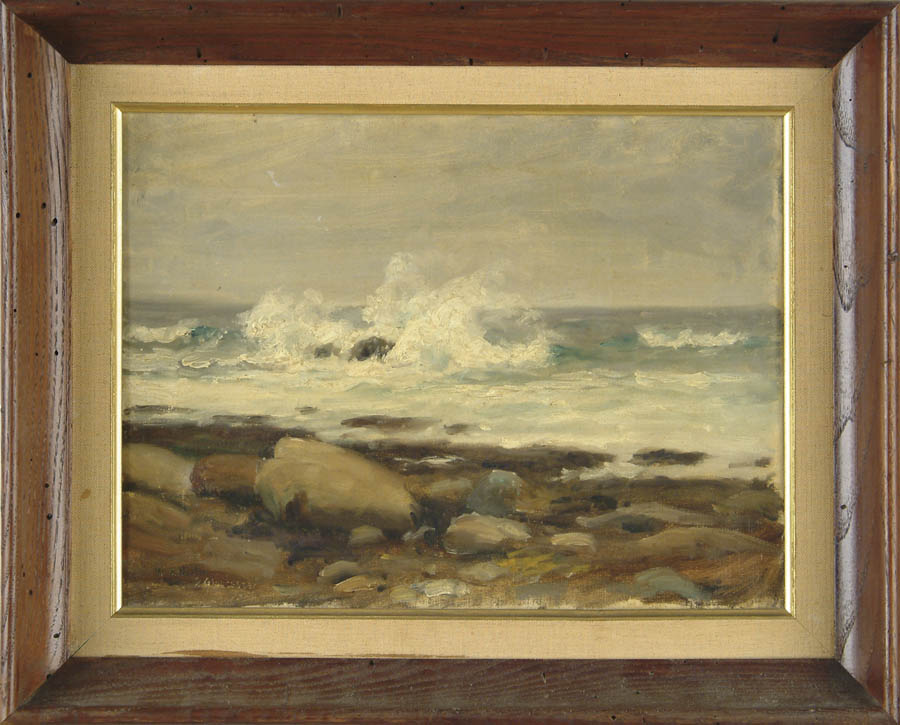 Appraisal: WILLIAM EDWARD NORTON American - EAST GLOUCESTER ROCKS Oil on