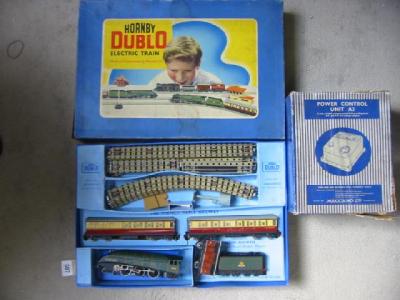 Appraisal: A Hornby Dublo three rail train set EDP with -