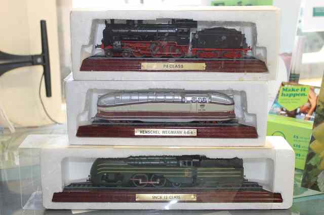 Appraisal: A COLLECTION OF CONTINENTAL MODELS OF STEAM TRAINS mostly still