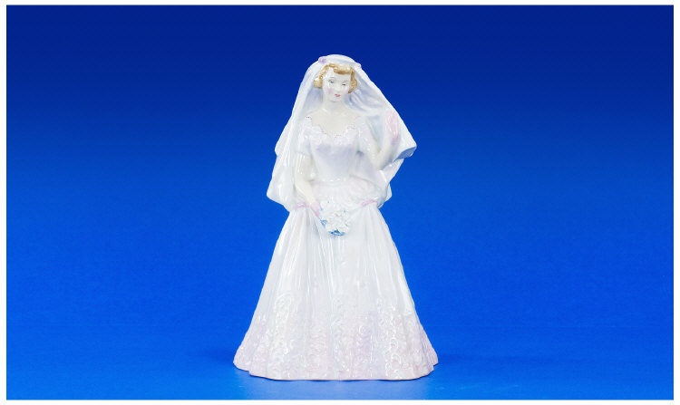 Appraisal: Royal Doulton Figure 'The Bride' HN Pink Designer M Davies