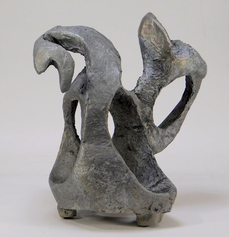 Appraisal: C Modernist Cast Aluminum Biomorphic Sculpture United States Circa Naturalistic