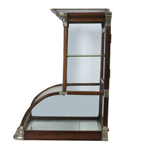 Appraisal: A Charles Lawrence Co Wooden Frame Countertop Display Case American