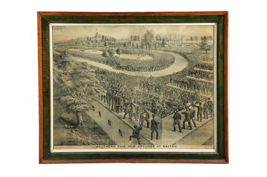 Appraisal: HORSERACING PRINT AFTER H P WHINNERY OHIO LATE TH CENTURY