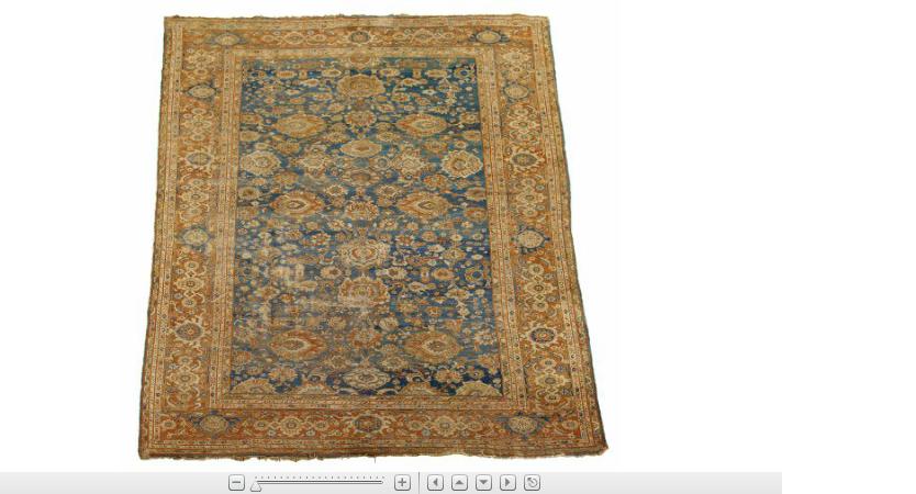 Appraisal: Ziegler Mahal carpetcentral persia circa late th century