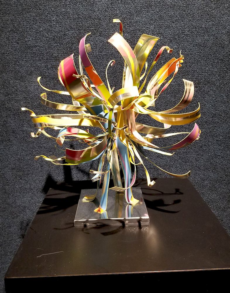 Appraisal: Dorothy Gillespie - Metal Sculpture Dorothy Gillespie - Metal Sculpture