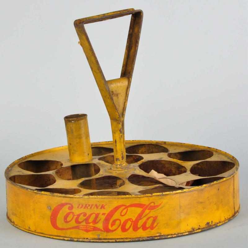 Appraisal: Coca-Cola Ballpark Vendor Description Circa to Nice early piece is