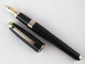 Appraisal: An S J Dupont Paris Laque De Chine fountain pen