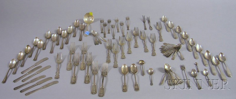 Appraisal: Group of Sterling Flatware including a set of twelve Gorham