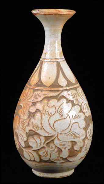 Appraisal: CHINESE GLAZED TERRA COTTA VASE Height '' Condition No Specific