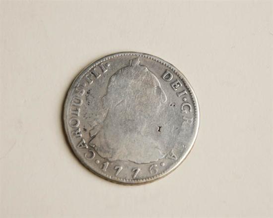 Appraisal: Eight Reales Spain silver