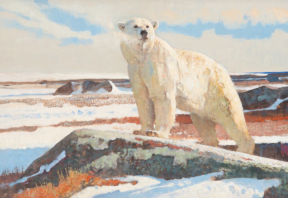 Appraisal: Bob Kuhn - Sunny Day Cape Churchill Bob Kuhn -