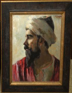 Appraisal: late th Early th c French School Orientalist portrait of