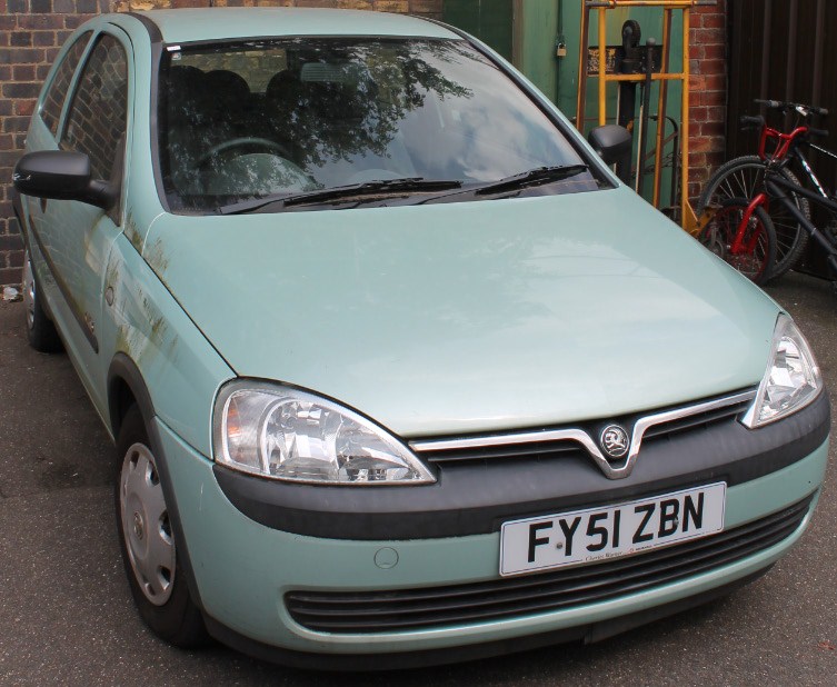 Appraisal: A Vauxhall Corsa hatchback lt V GLS door in green