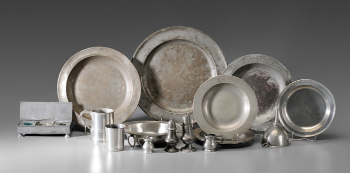 Appraisal: Collection of Early Pewter English and Continental th through th