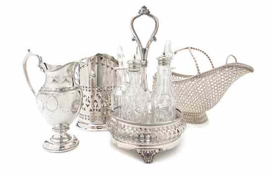 Appraisal: A Collection of Silverplate Articles comprising a tea and coffee