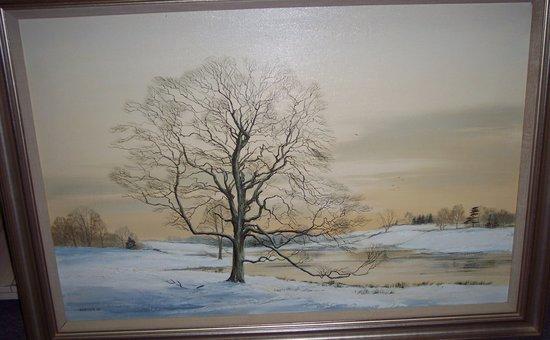 Appraisal: Barnfather Winter Splendour at Ripley Castle Yorkshiresigned and dated '