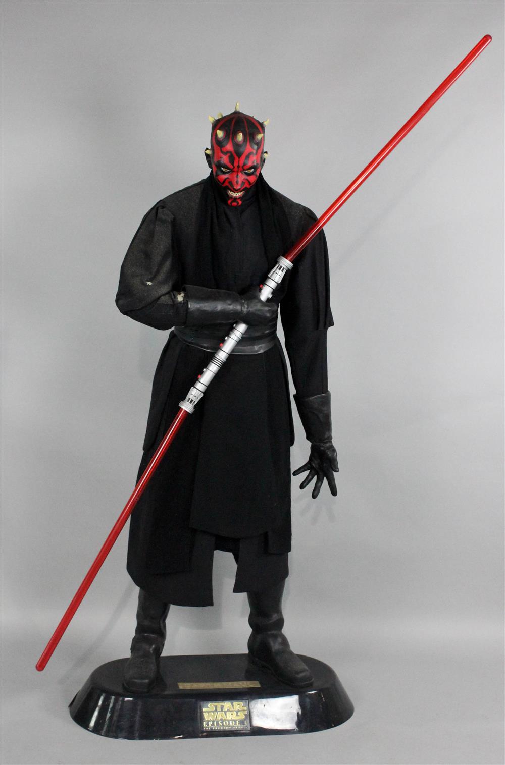 Appraisal: LIFESIZE REPLICA FIGURE OF STAR WARS' FIGURE DARTH MAUL FROM