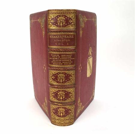 Appraisal: BINDINGS SHAKESPEARE WILLIAM The Works Estimate -