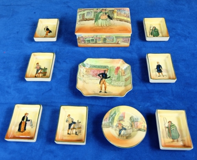 Appraisal: A collection of Royal Doulton Dickens seriesware small items to