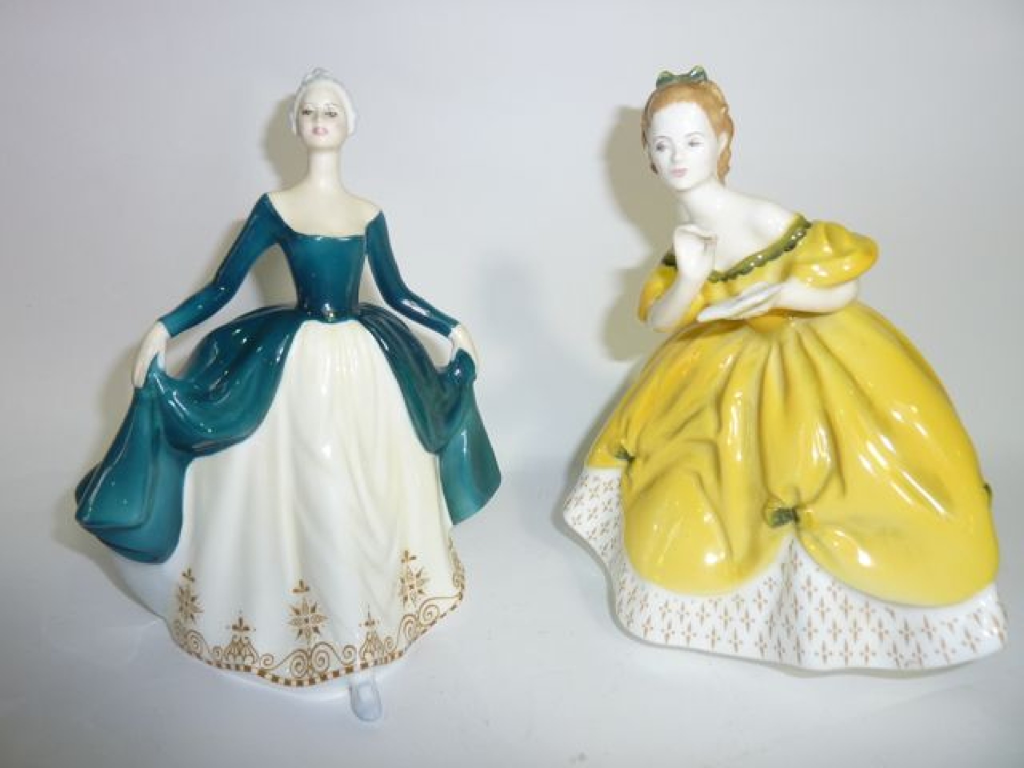 Appraisal: Two Royal Doulton figures Regal Lady HN and The Last