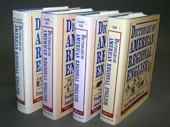 Appraisal: Language Vernacular Dictionary Of American Regional English Vols Chief editors