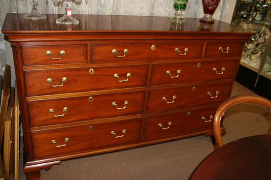 Appraisal: FEDERAL STYLE MAHOGANY CHEST OF DRAWERS Late th Century with