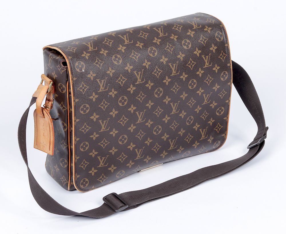 Appraisal: Vintage Louis Vuitton Monogram Hand Bag Vintage Louis Vuitton Monogram