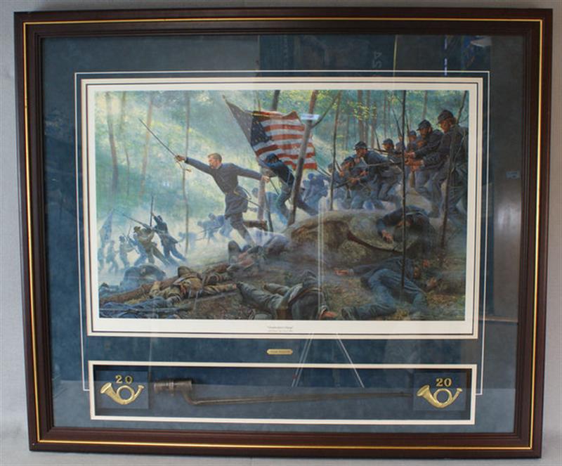 Appraisal: Mort Kunstler American th c Limited Edition color lithograph No