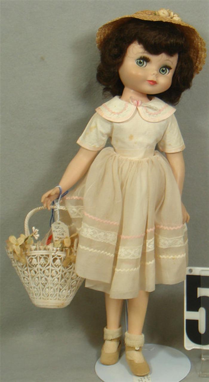 Appraisal: Betsy McCall Doll inches tall green sleepy flirty eyes brown