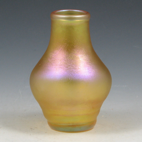 Appraisal: Orient Flume Cabinet Vase - Excellent Very nice iridescent Orient