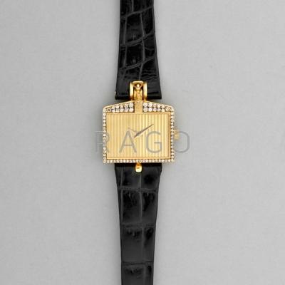 Appraisal: CORUM ROLLS ROYCE GOLD DIAMOND LADIES WATCH Ribbed face mimics