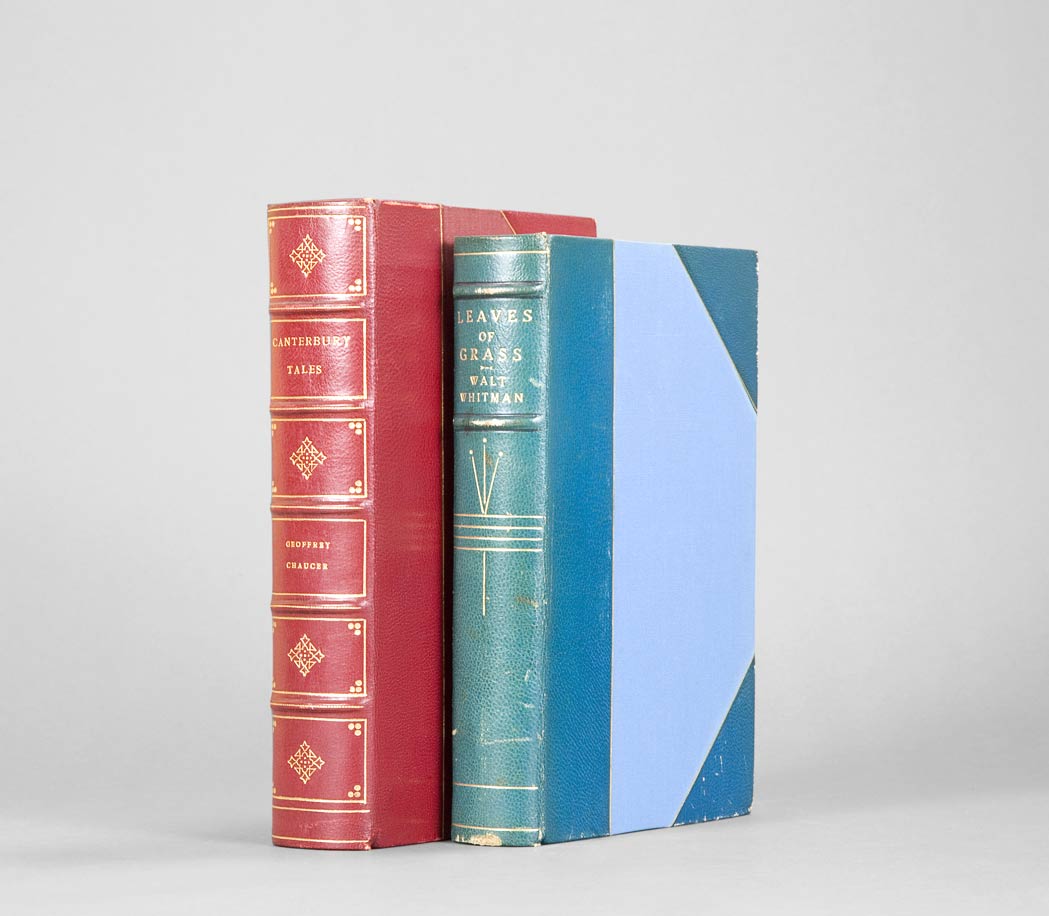 Appraisal: FINE BINDINGS KENT ROCKWELL illustrator Group of two volumes Comprising