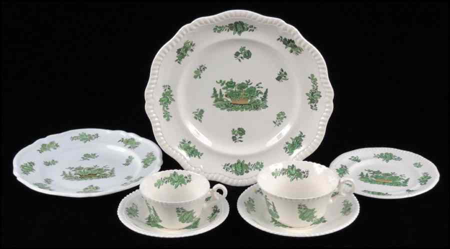 Appraisal: COPELAND SPODE PORCELAIN DINNER SERVICE Condition No Specific Condition Recorded