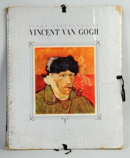 Appraisal: Book of Paintings by Vincent Van Gogh Description Dated Includes