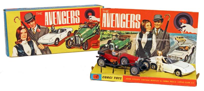 Appraisal: Corgi The Avengers Gift Set In box circa Mettoy England