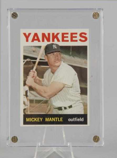 Appraisal: Topps Mickey Mantle Baseball Card Description No in a set