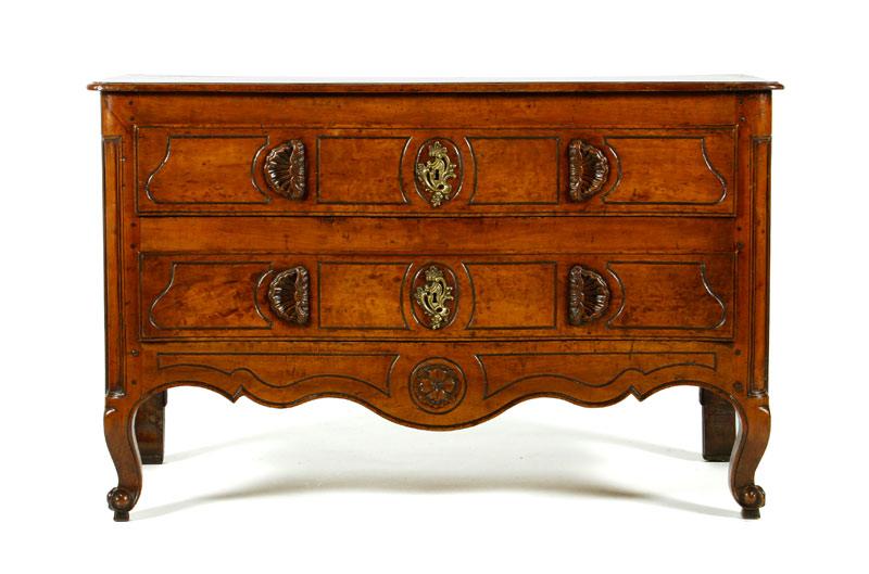 Appraisal: - th C Carved French Chest th Century Louis XV