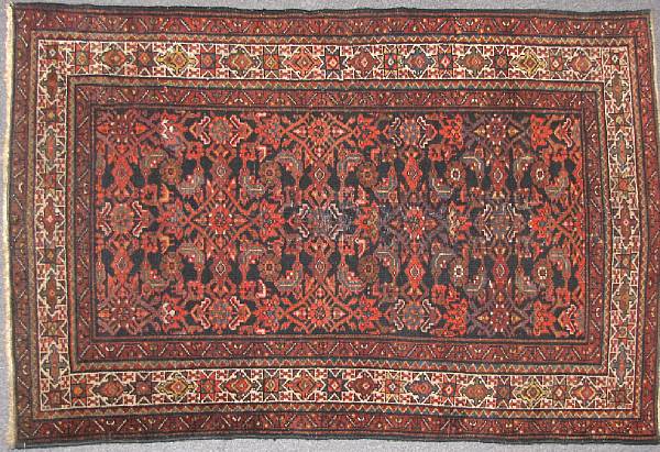 Appraisal: A Hamadan rug size approximately ft in x ft in