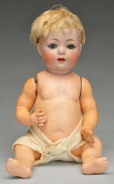 Appraisal: Cute Kammer Reinhardt Character Baby Doll Description German bisque socket