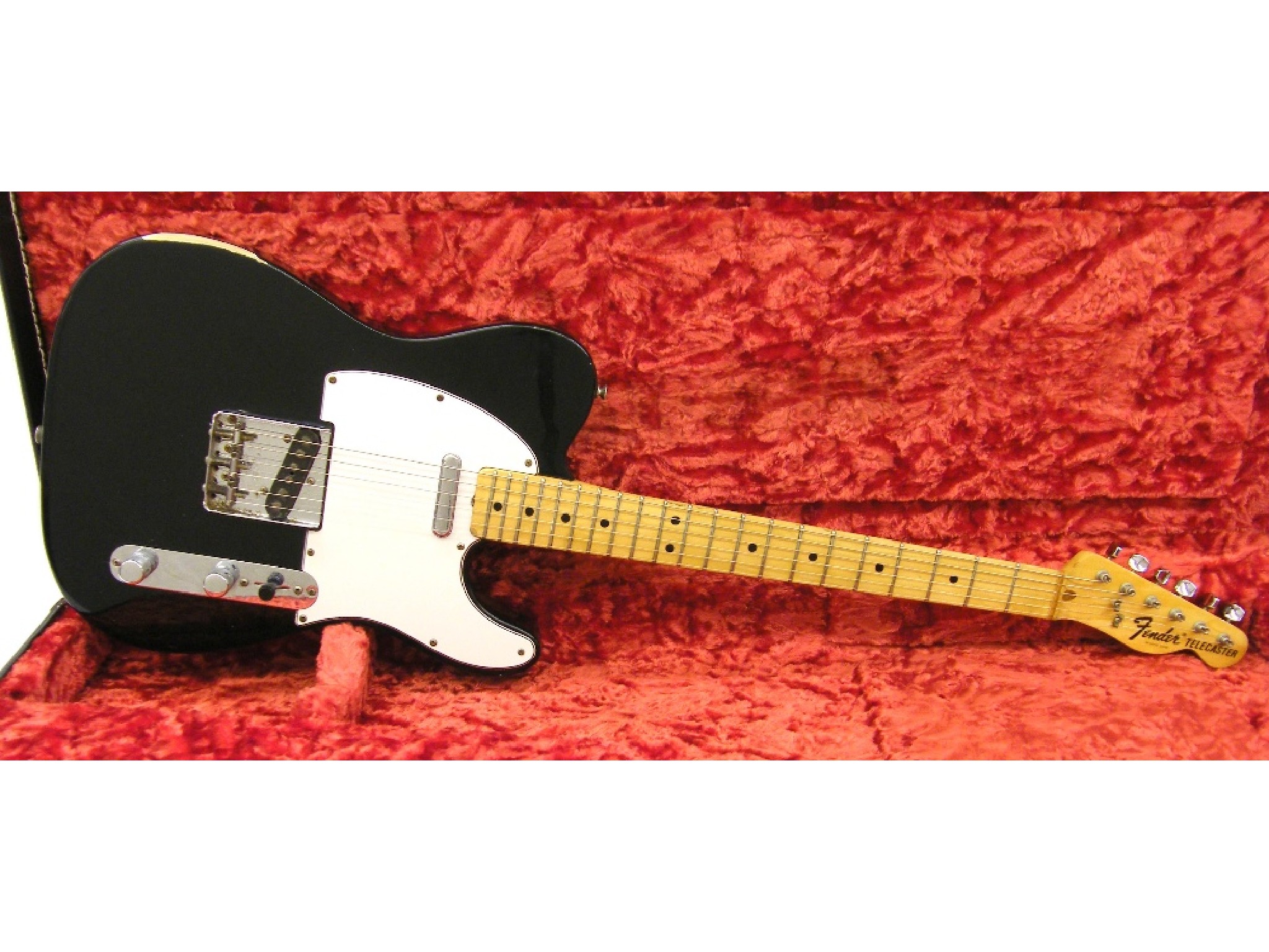 Appraisal: Fender Telecaster electric guitar made in USA ser no black