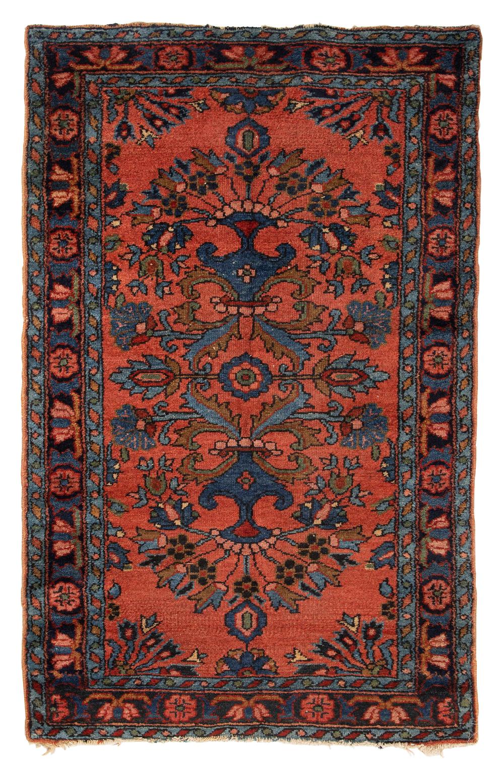 Appraisal: HAMADAN RUG X SECOND QUARTER OF THE TH CENTURYHAMADAN RUG