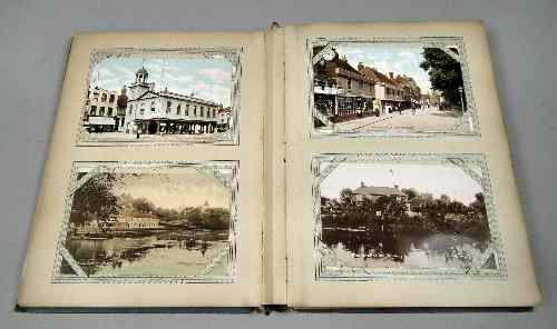 Appraisal: A collection of topographical postcards of Kent interest contained in