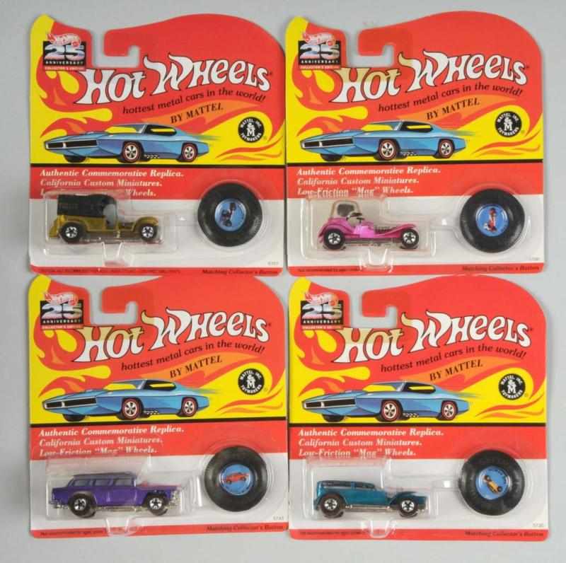 Appraisal: Mattel Hot Wheels th Anniversary Case Lot Description Includes Red